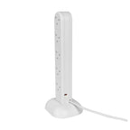 Securlec 10 Way Power Tower Extension Lead with 1m Cable (SL9040)