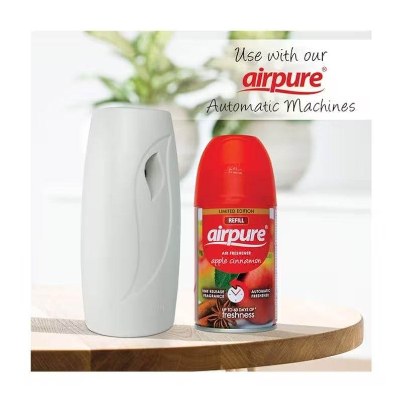 AirPure Moments Automatic Air Freshener Refill 250ml Apple Cinnamon