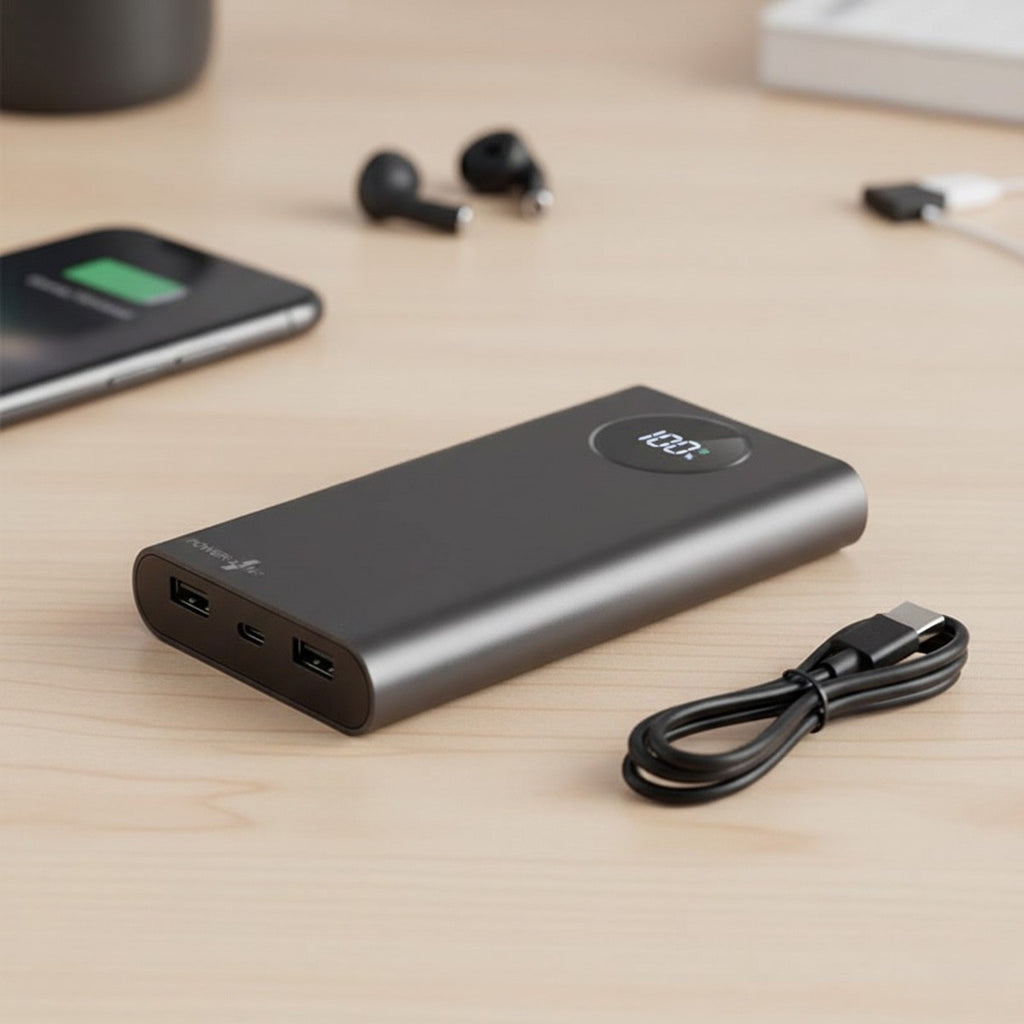 Powerplus 10000mAh Power Bank USB-C & Dual USB-A (9192)