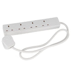 Powerplus 4 Way UK Extension Lead with 1m Cable (1332)