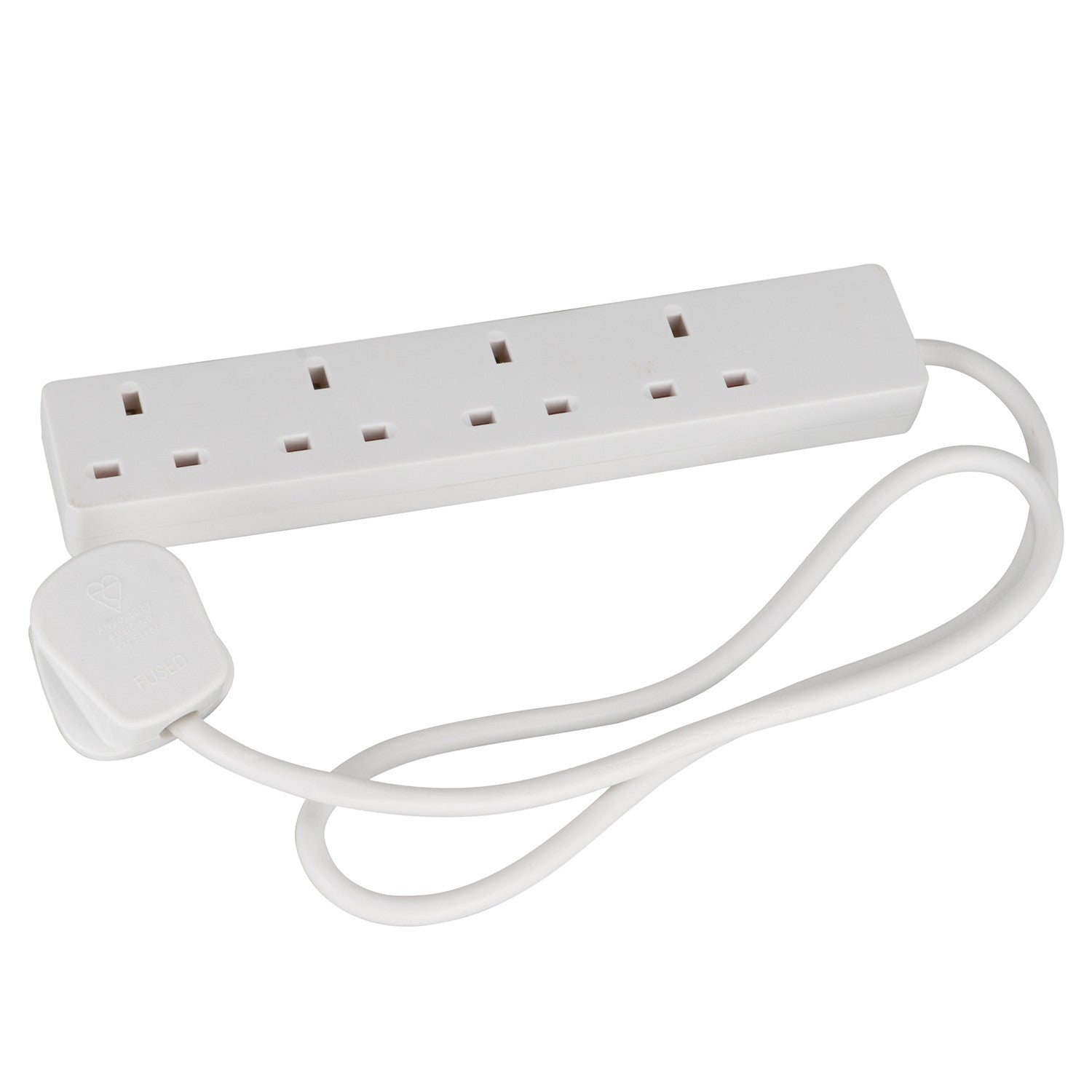 Powerplus 4 Way UK Extension Lead with 1m Cable (1332)