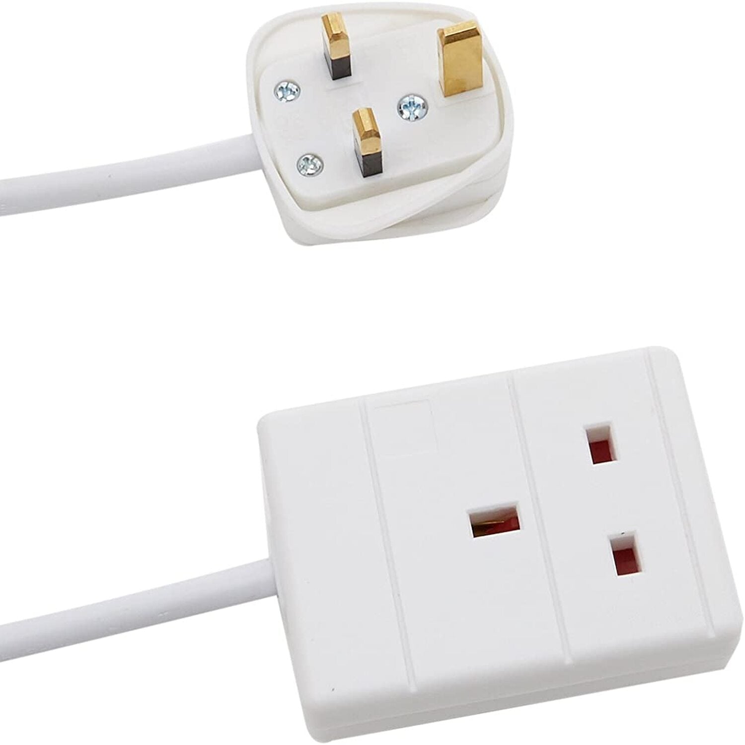 Powerplus 1-Gang UK Extension Lead with 2m Cable (1331)