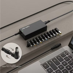 Ven-Dens 90W Universal Laptop Charger with 11 Tips (VD-UC02)