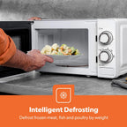 Geepas 20L Manual Microwave 700W White (GMO1899-WT)