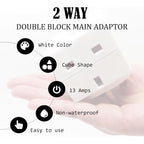 Powerplus 2 Way Plug-In Socket Adaptor (1030)