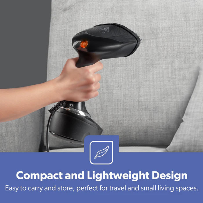 Geepas 1500W Black Handheld Garment Steamer 400ml (GGS25040UK)