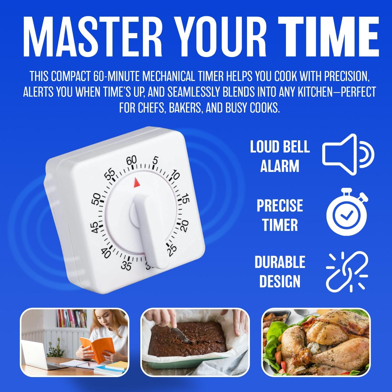 Prima 60 Minute Mechanical Kitchen Timer