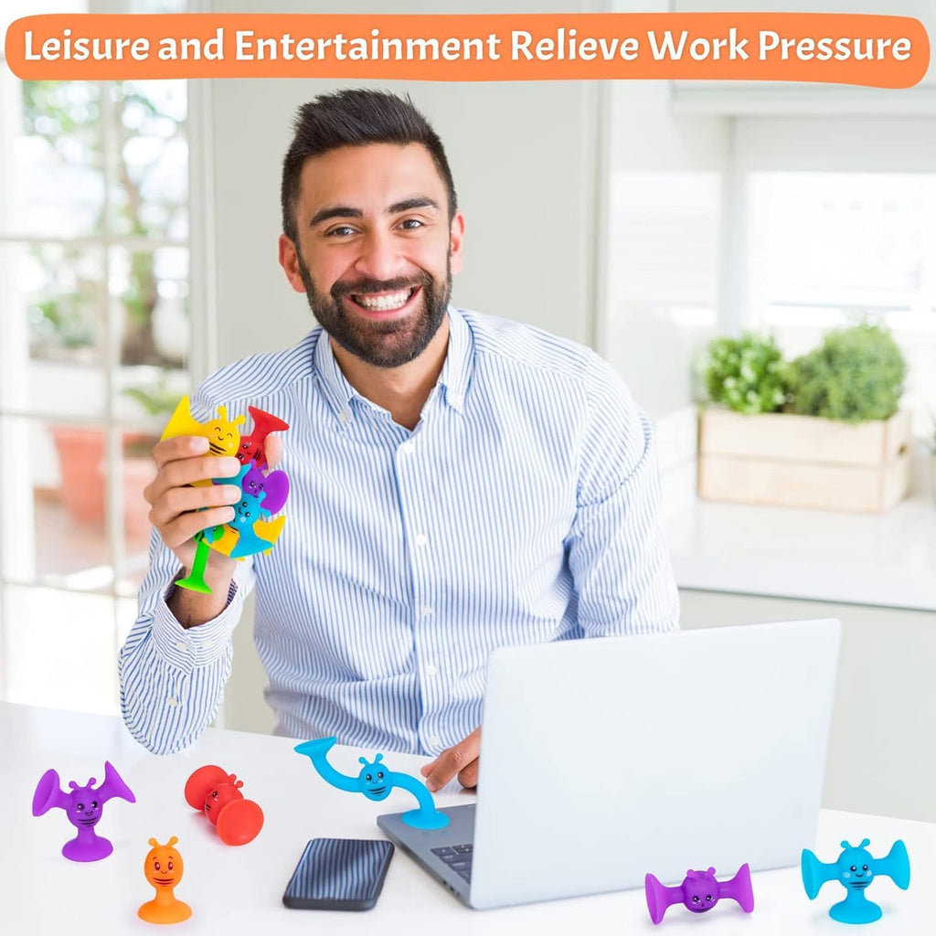 Funpaste 11pc Suction Cup Sensory Toys