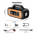 Ven-Dens Car All-in-One Jump Starter & Air Pump (VD-CP010)