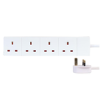 Powerplus 4 Way UK Extension Lead with 1m Cable (1332)