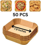 Domestic King Air Fryer Disposable Liners 50 Pack