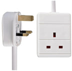 Powerplus 1-Gang UK Extension Lead with 2m Cable (1331)