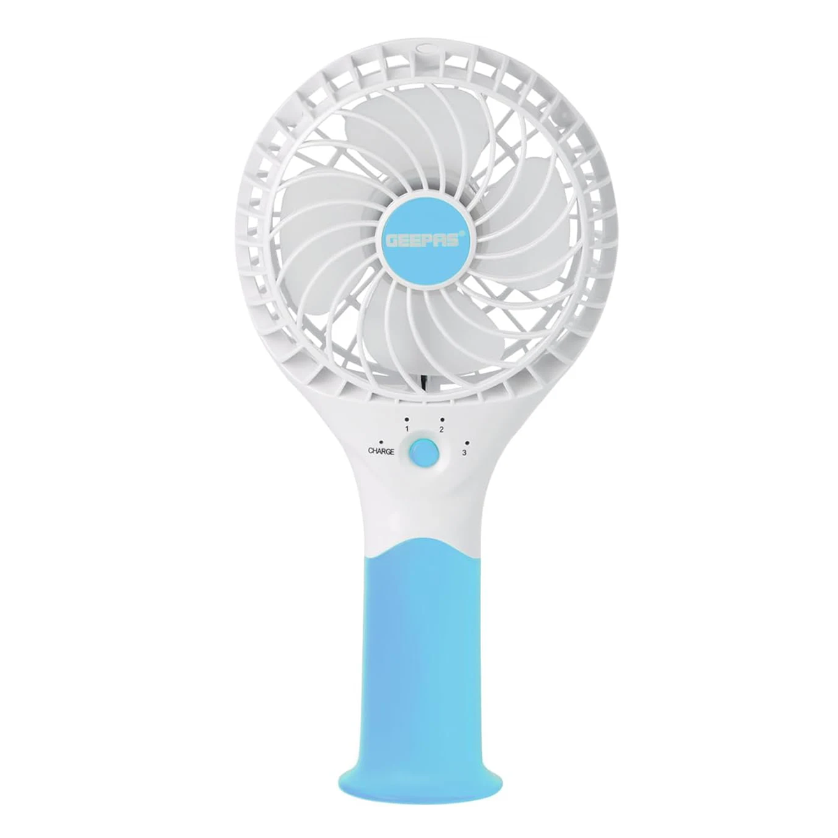 Geepas Rechargeable Handheld Fan Blue (GF9617UK-BL)