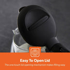 Geepas 1.7L Illuminating Glass Electric Kettle (GK38058UK)