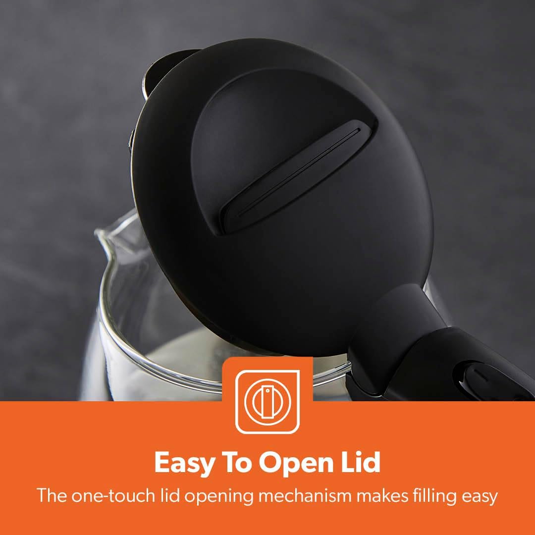 Geepas 1.7L Illuminating Glass Electric Kettle (GK38058UK)