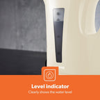 Geepas 1.7L Cordless Electric Kettle Beige (GK38029UK-BG)