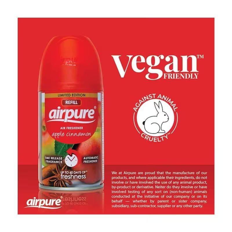 AirPure Moments Automatic Air Freshener Refill 250ml Apple Cinnamon