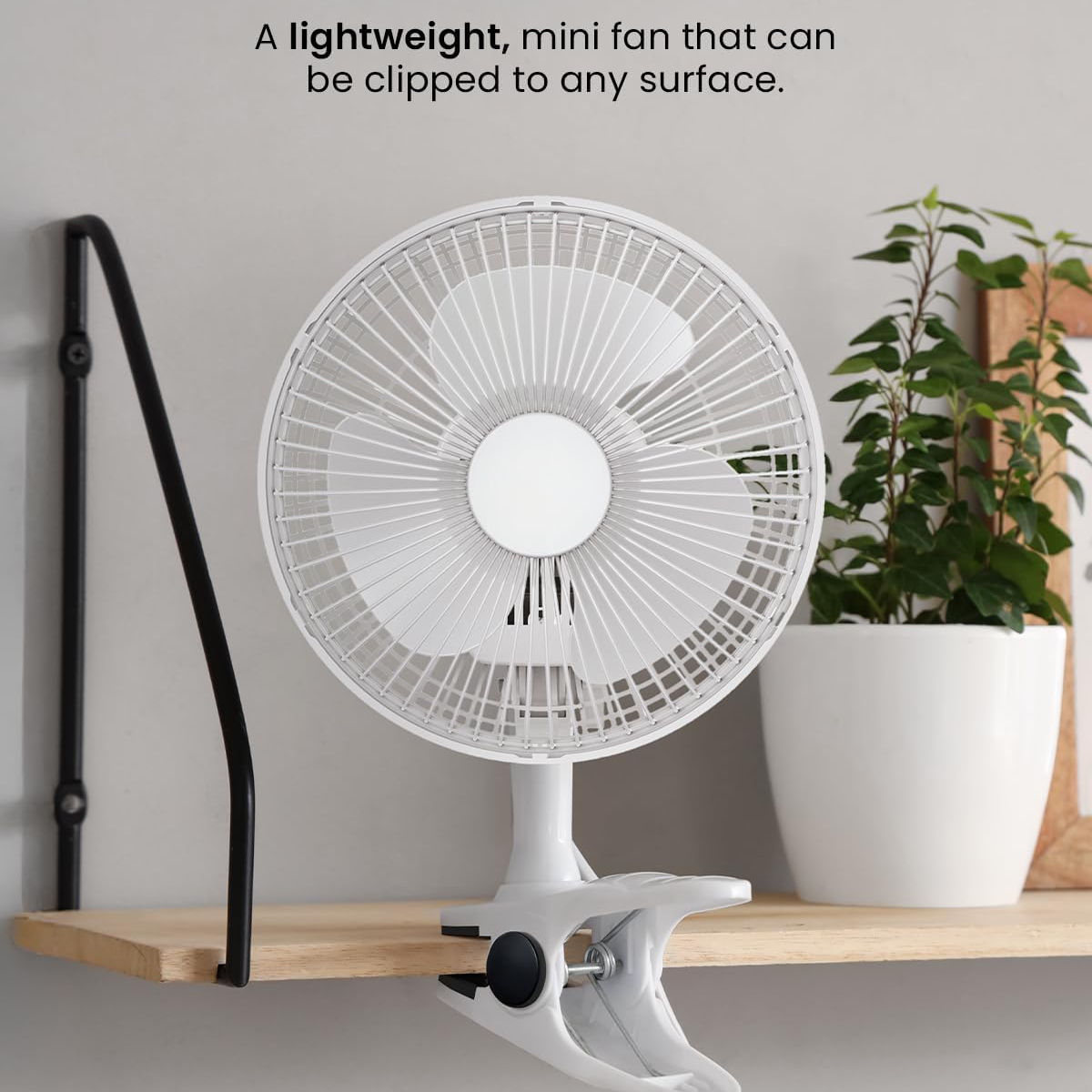 Pro-Elec 6” Mains Powered Clip-On Fan with 360° Pivot