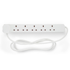 Powerplus 6-Gang UK Extension Lead with 2m Cable (1008/1342)