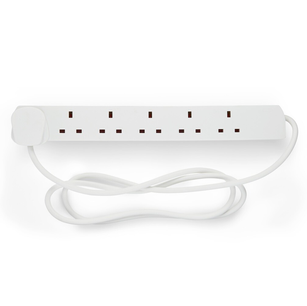 Powerplus 6-Gang UK Extension Lead with 2m Cable (1008/1342)
