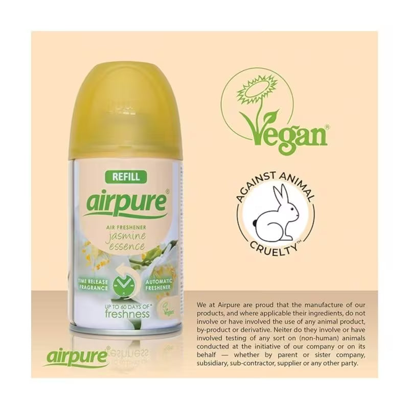 AirPure Moments Automatic Air Freshener Refill 250ml Jasmine Essence