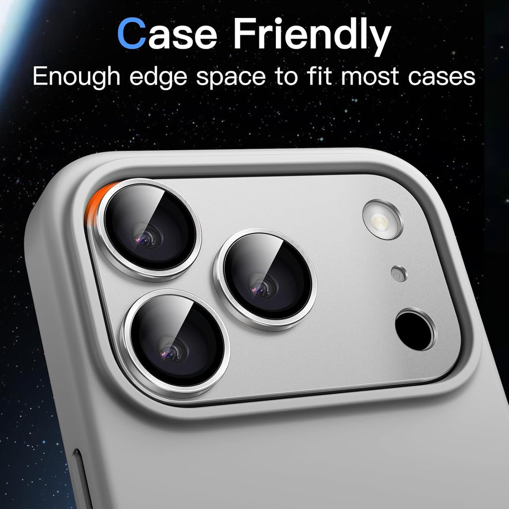 Ven-Dens Camera Lens Protector for iPhone 17 Pro Max 6.9" Silver (VD-CL06)