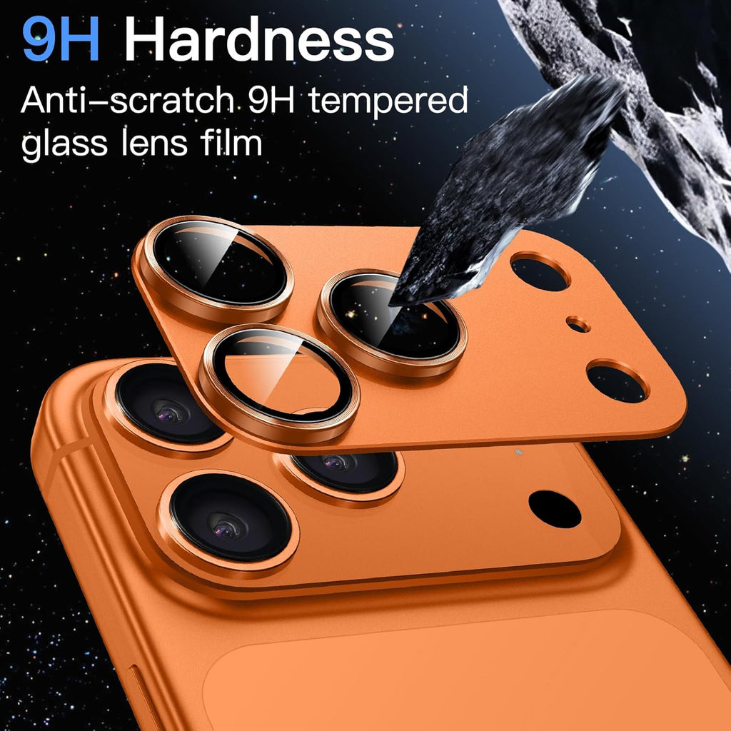 Ven-Dens Camera Lens Protector for iPhone 17 Pro Max 6.9" Orange (VD-CL06)