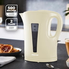Geepas 1.7L Cordless Electric Kettle Beige (GK38029UK-BG)