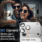 Ven-Dens Camera Lens Protector for iPhone 17 Pro Max 6.9" Silver (VD-CL06)