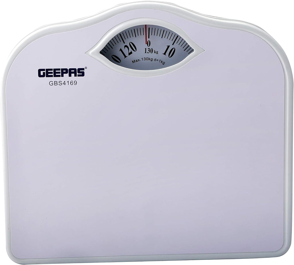 Geepas Mechanical Bathroom Scale White (GBS4169)