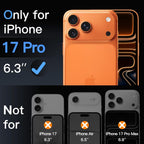 Ven-Dens Camera Lens Protector for iPhone 17 Pro 6.3" Orange (VD-CL06)