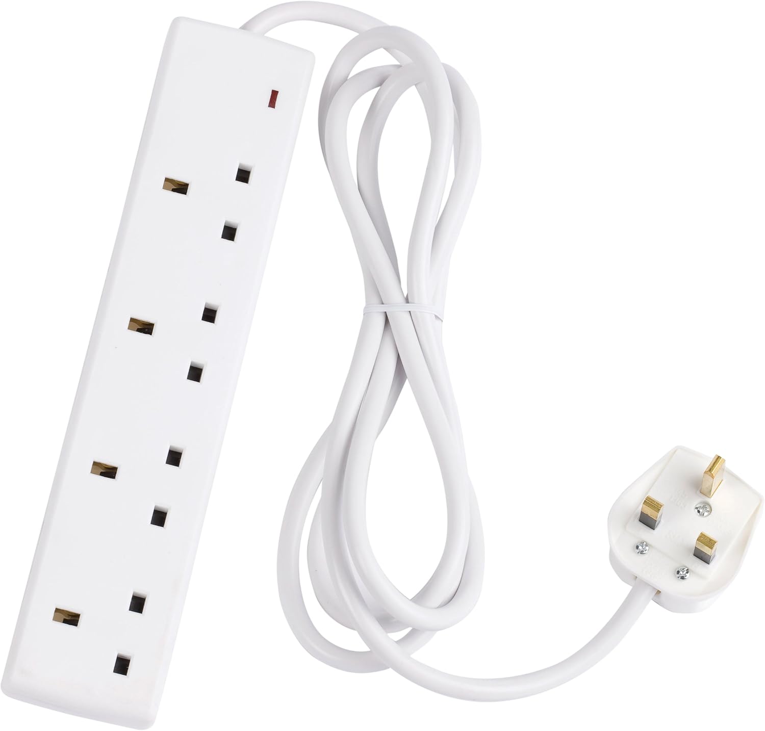 Securlec 4 Way UK Extension Lead with 5m Cable (SL9075)