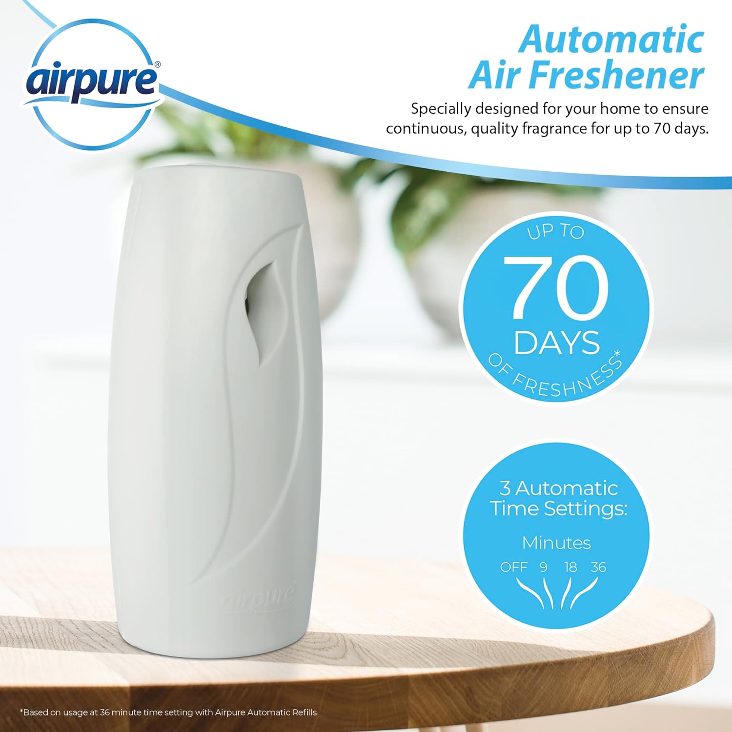 AirPure Automatic Air Freshener Machine