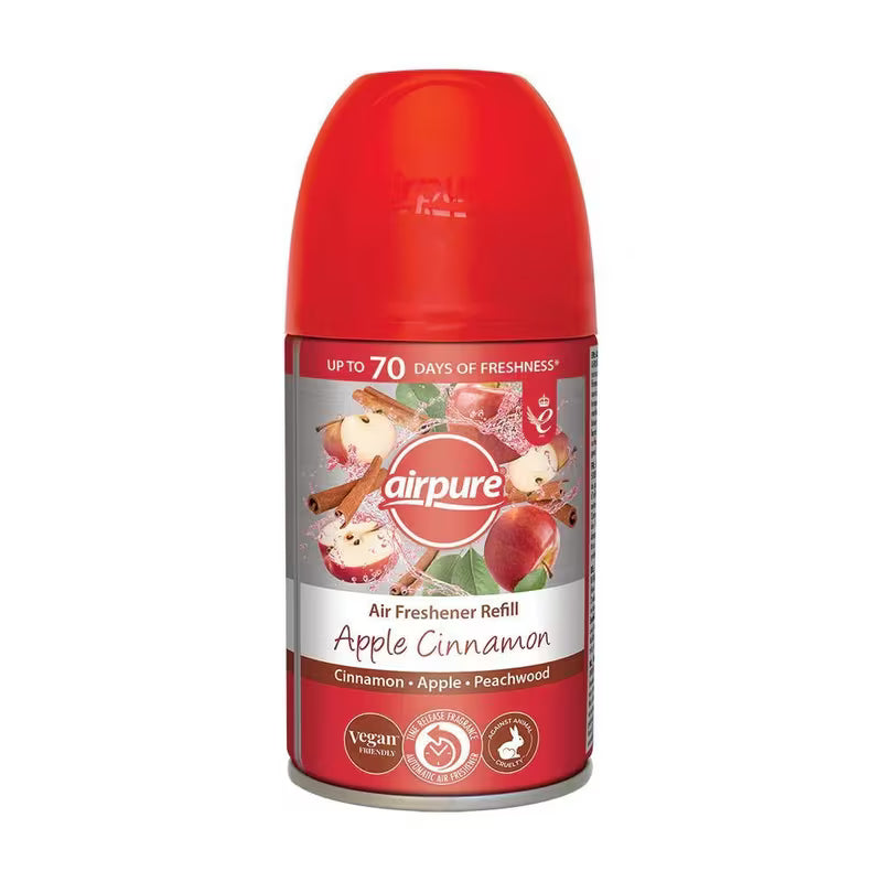 AirPure Moments Automatic Air Freshener Refill 250ml Apple Cinnamon