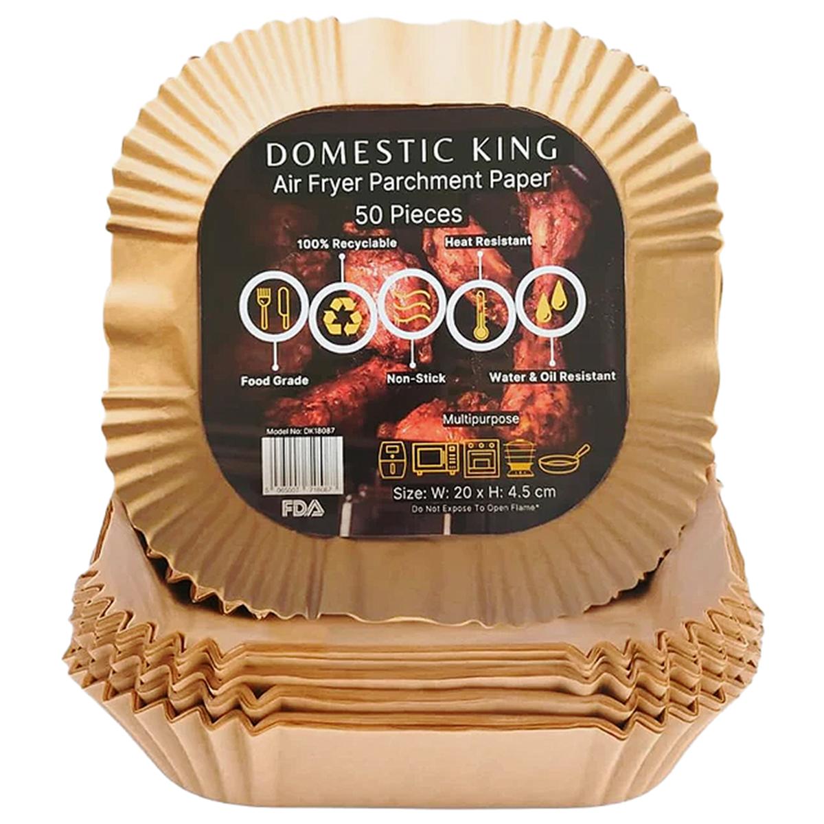 Domestic King Air Fryer Disposable Liners 50 Pack