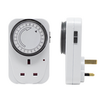 Powerplus 24-Hour Plug-In Mechanical Timer Switch (1322)