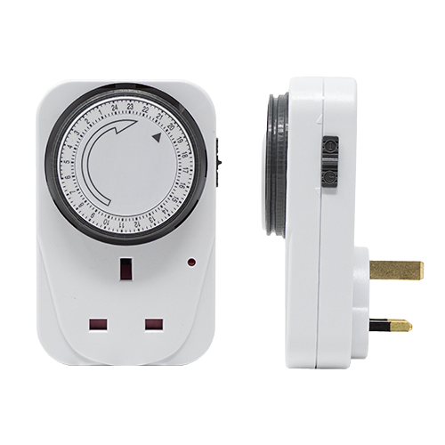 Powerplus 24-Hour Plug-In Mechanical Timer Switch (1322)