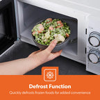 Geepas 20L Manual Microwave 700W White (GMO1899-WT)