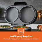 Geepas Dual Omelette Maker (GOM63080UK)