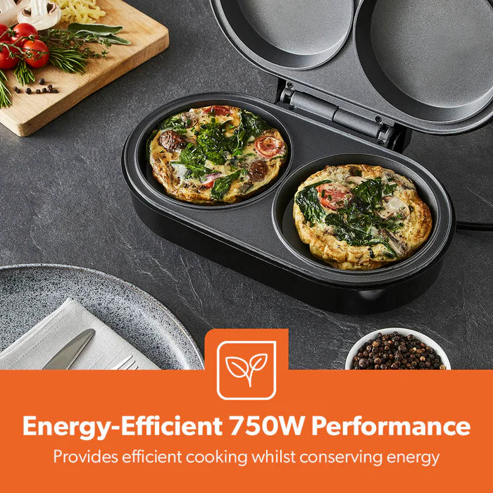 Geepas Dual Omelette Maker (GOM63080UK)