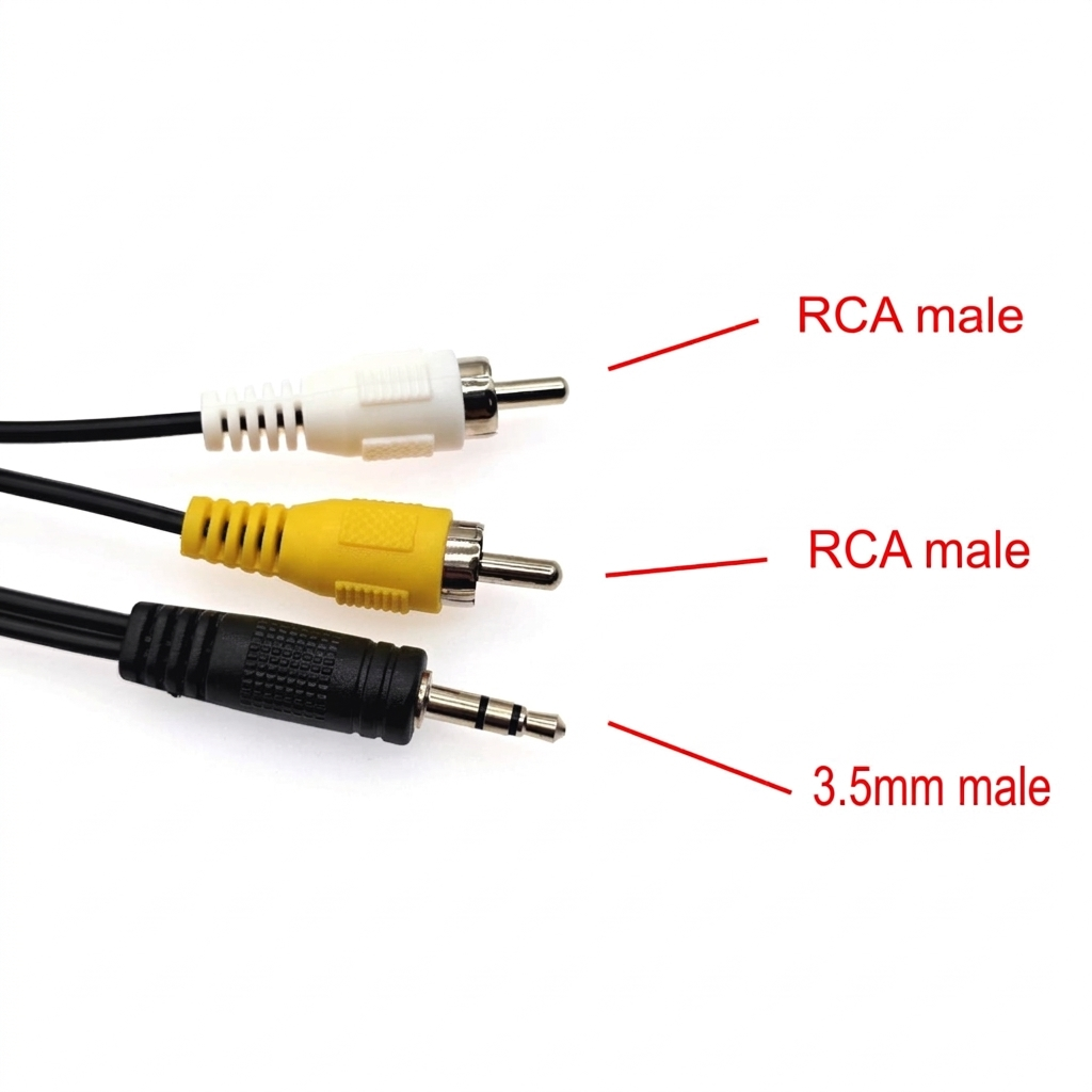 Powerplus 2 Phono to 3.5mm Stereo Cable 1.5m (5036)