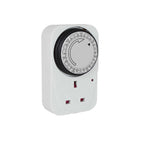 Powerplus 24-Hour Plug-In Mechanical Timer Switch (1322)
