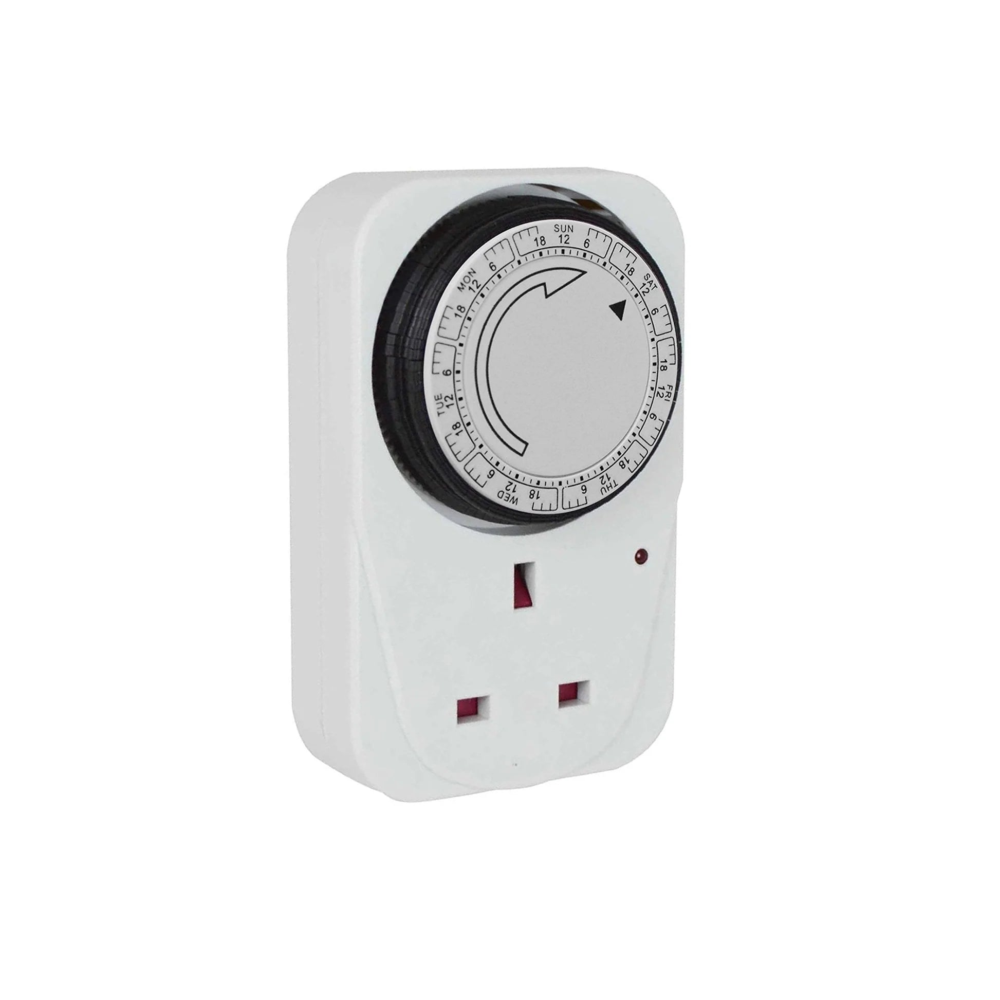Powerplus 24-Hour Plug-In Mechanical Timer Switch (1322)