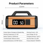 Ven-Dens Car All-in-One Jump Starter & Air Pump (VD-CP010)