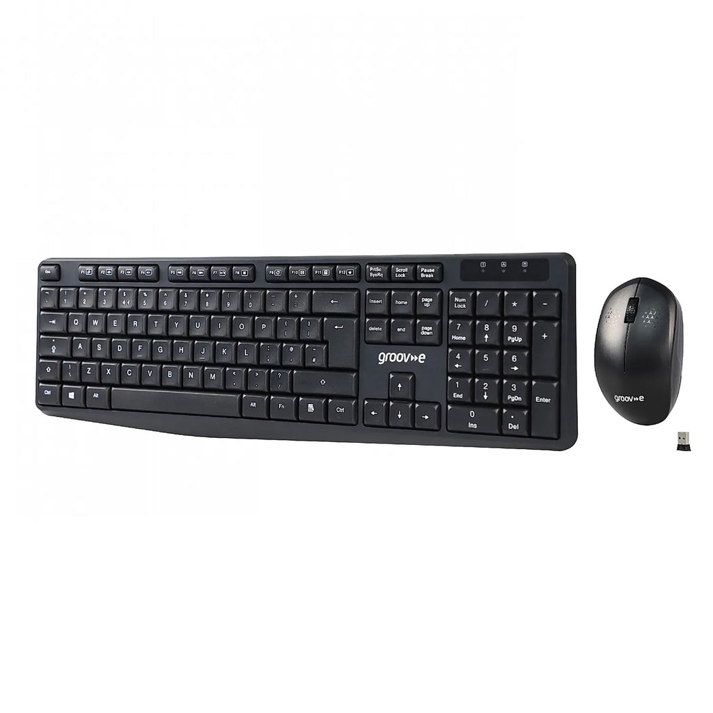 Groov-e Wireless Keyboard & Mouse Set (GVPC14BK)