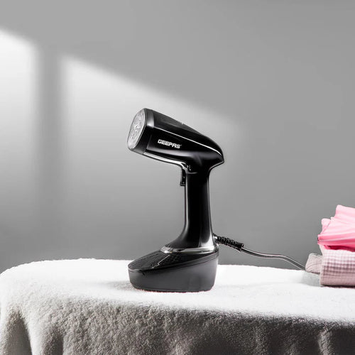 Geepas 1500W Black Handheld Garment Steamer 400ml (GGS25040UK)