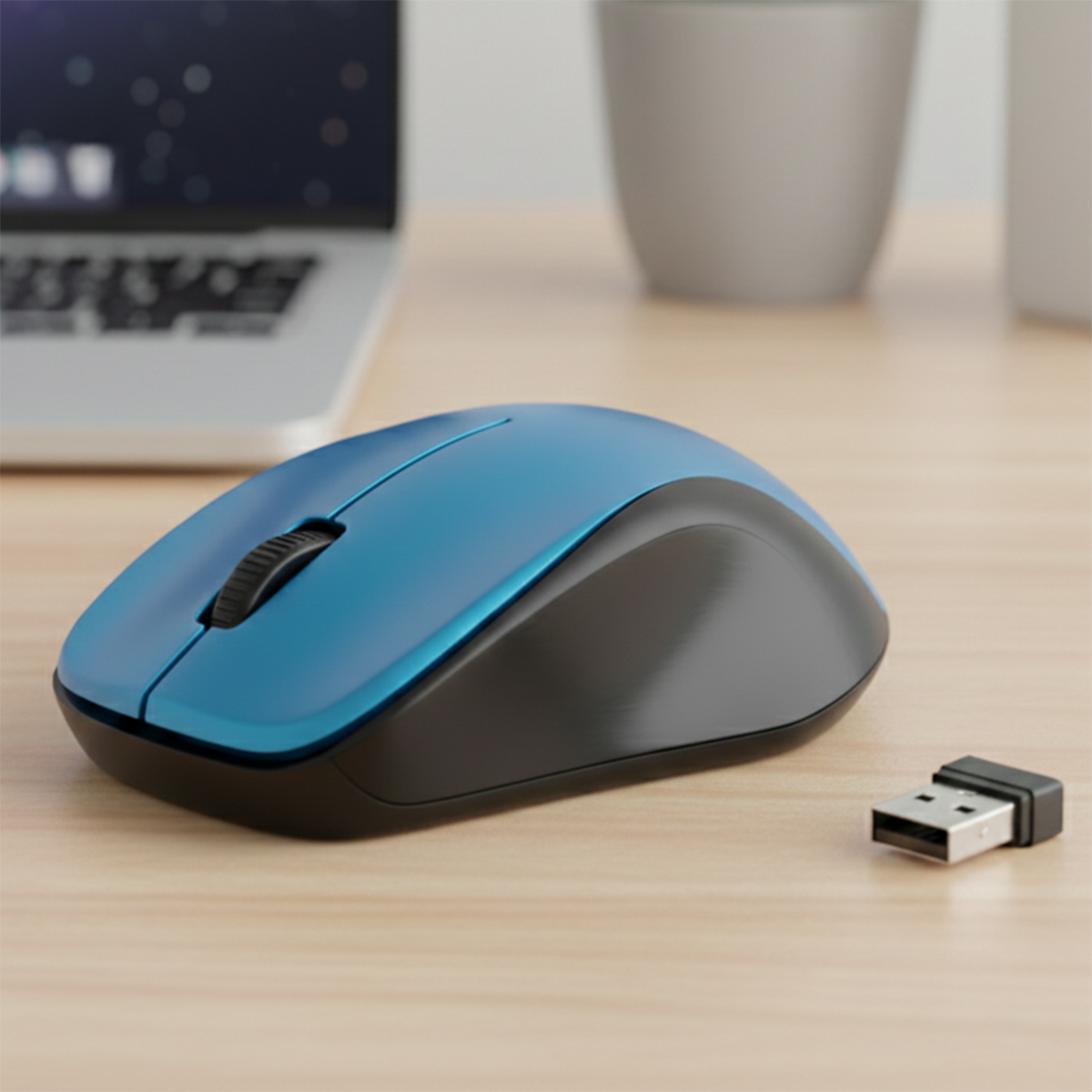 Ven-Dens Wireless Mouse (VD-MS002) - Blue