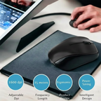 Ven-Dens Wireless Mouse (VD-MS002) - Black