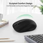 Ven-Dens Wireless Mouse (VD-MS002) - Black