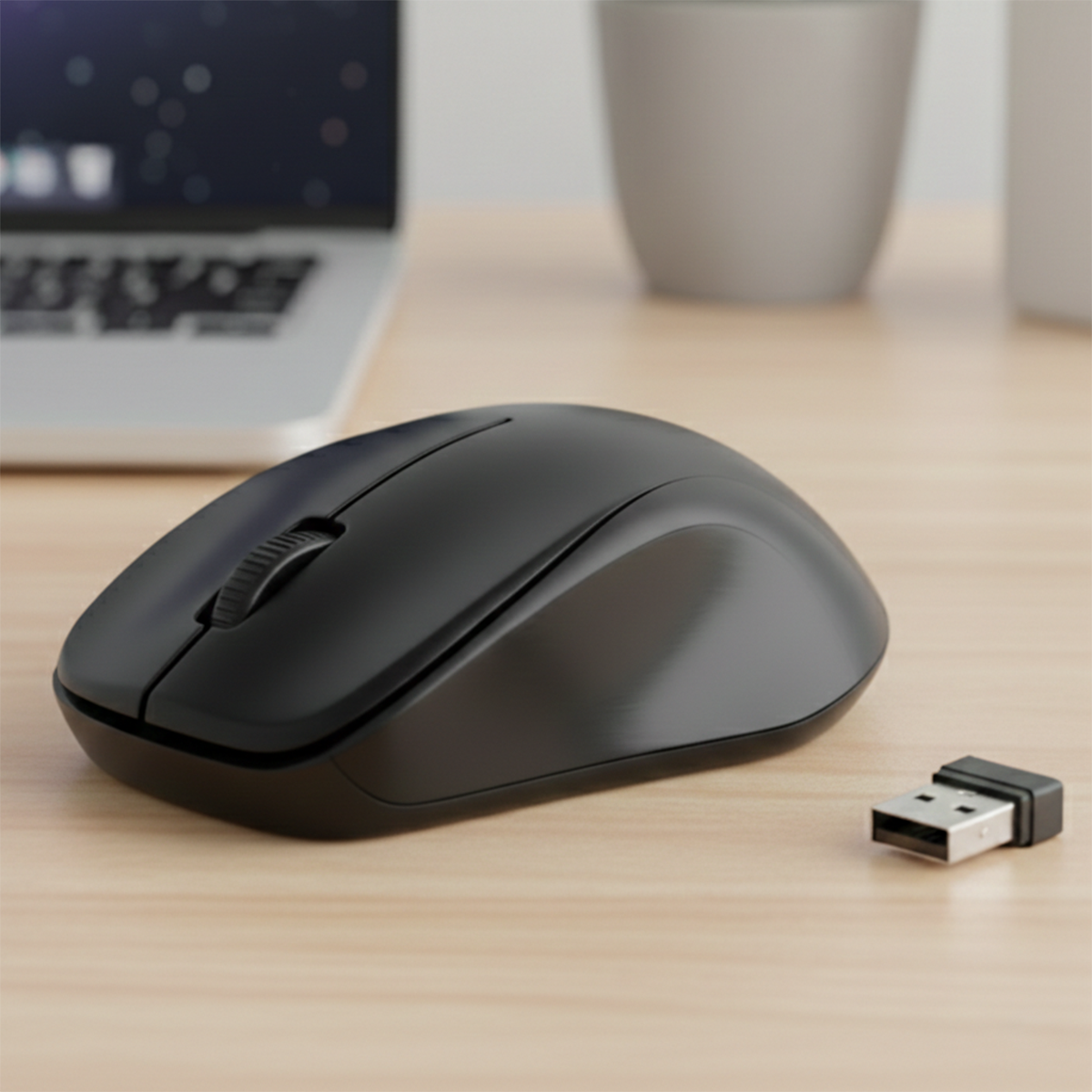 Ven-Dens Wireless Mouse (VD-MS002) - Black